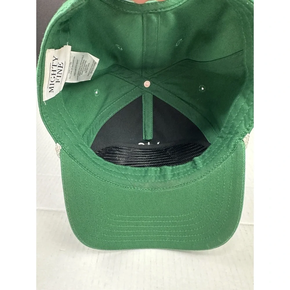 Mulligan's Golf Club Hat Green Rope Snapback Cap Mighty Fine Swings No Misses